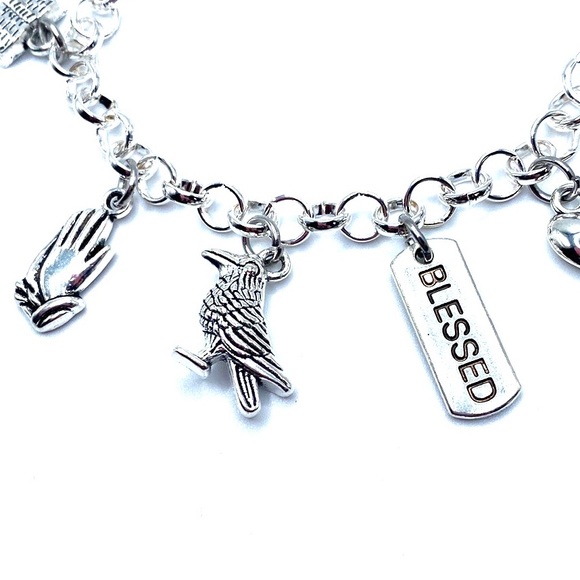 Saint Benedict Charm Bracelet Religious Catholic Christianity - Picture 7 of 8